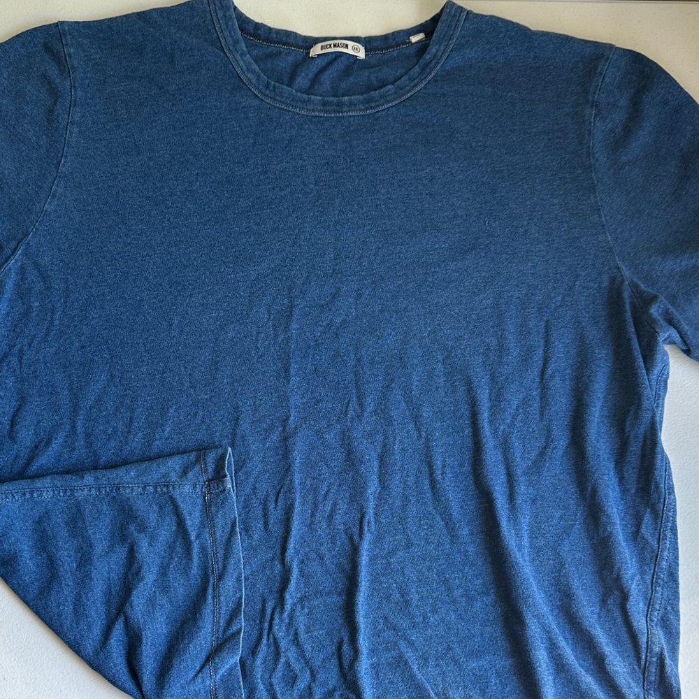 Buck Mason Blue Men's Shirt